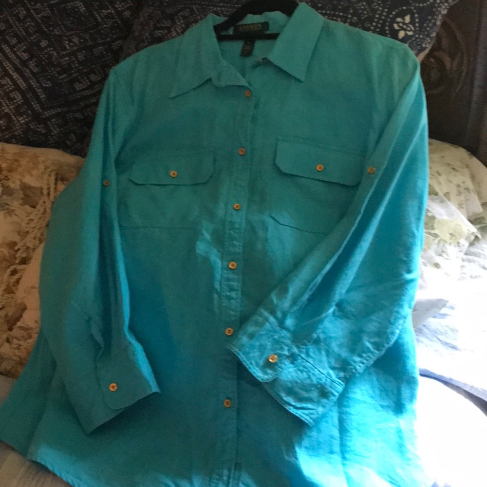 Ralph Lauren linen blouse
